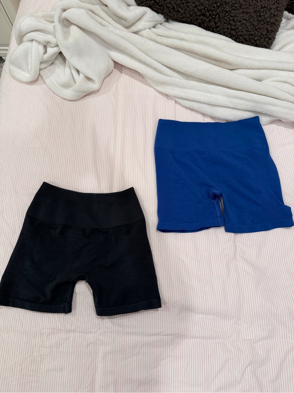 Alphalete Black & Blue Athletic Shorts Duo